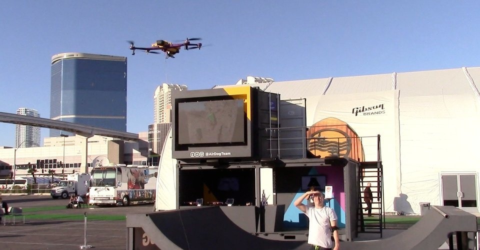 airdog demonstration ces 2015 las vegas