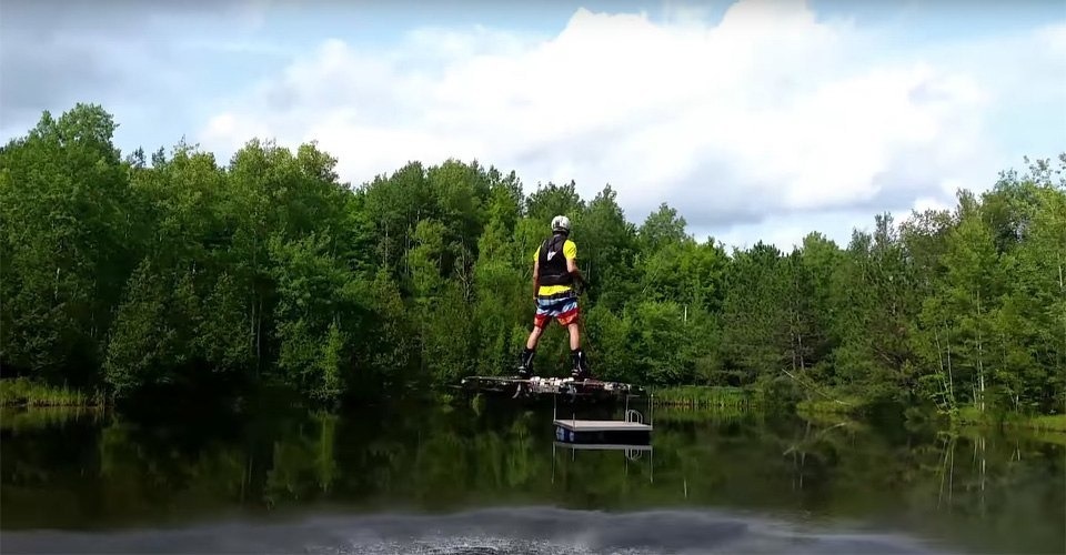 canadees ontwikkelt hoverboard wereldrecord interview uitvinding guinness world record 2015