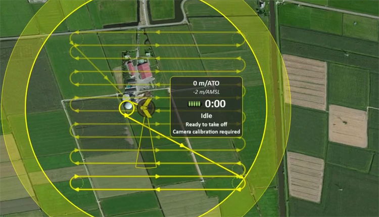 Drone levert Friese melkveehouder beter rendement op