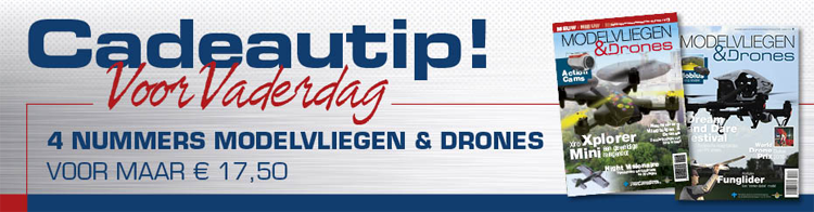 Modelvliegen & Drones magazine uitgave 2 nu in de winkel!