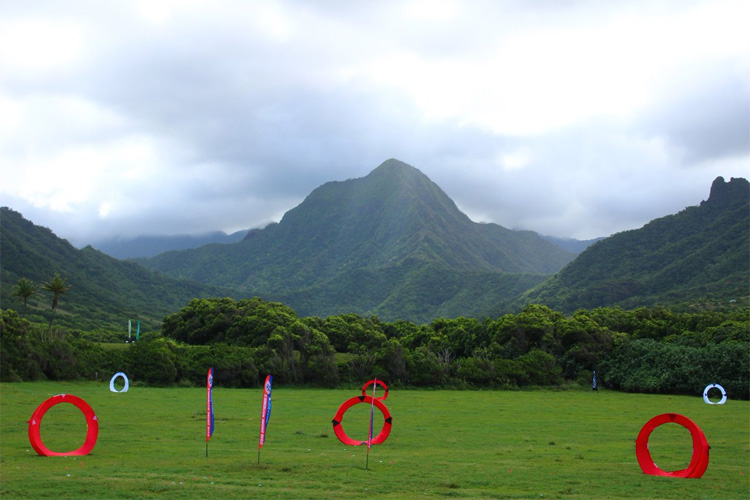 Martijn de Kemp (Team SQG) in finales van Droneworlds Hawaï 2016