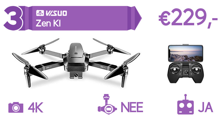 Top 5 camera drones onder 500 euro